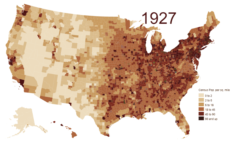 A Visualization of the United States' Exploding Population ...