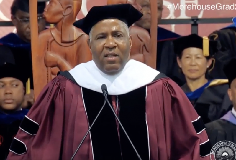 Graduation Highlight Billionaire Robert F. Smith Announces That He'll
