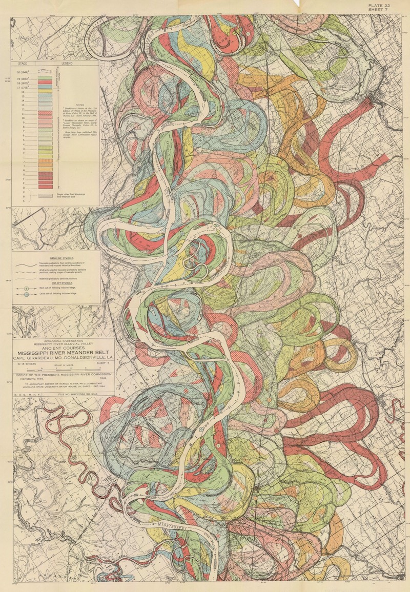 Lower Mississippi River Charts