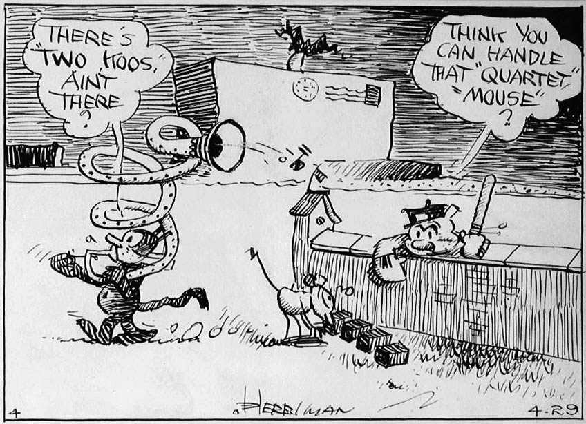 George Herrimans Krazy Kat Praised As The Greatest Comic - 