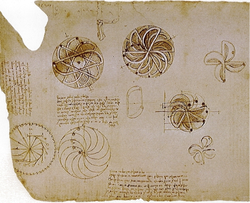 Image of Mouvement perpetuel de Leonard de Vinci (Leonardo da Vinci) - by  Vinci, Leonardo da (1452-1519) (after)