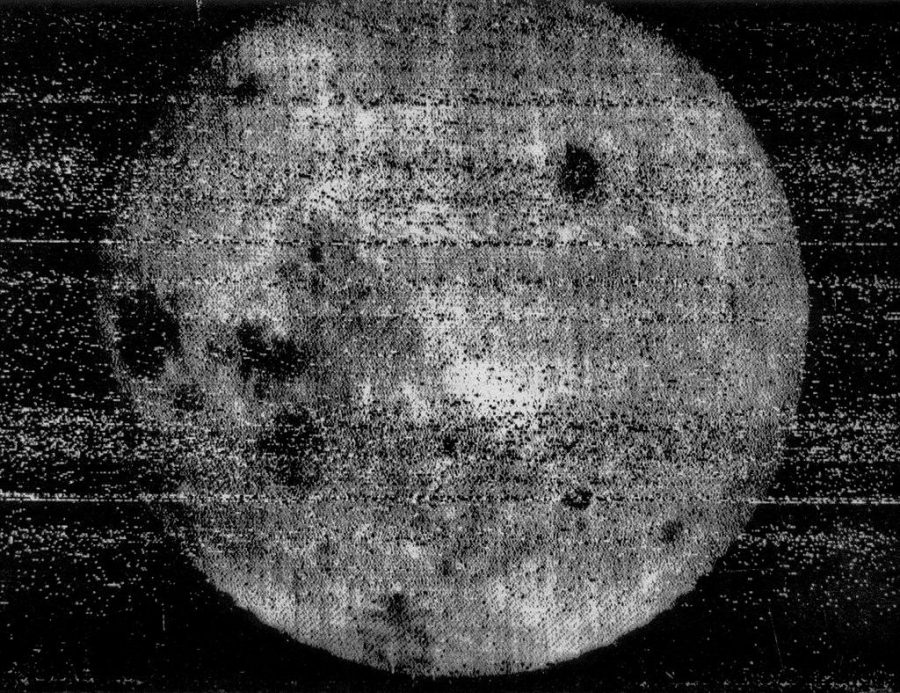 The Very First Picture of the Far Side of the Moon Taken 60 Years