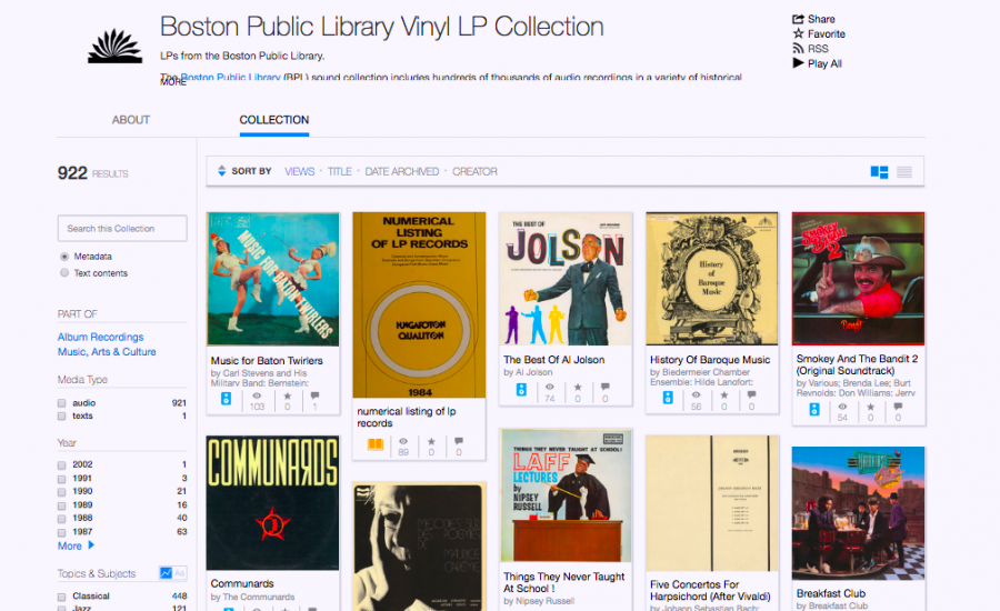 The Internet Archive Digitizing & Preserving Over 100,000 Vinyl Records: Hear 750 Albums Now | Open Culture