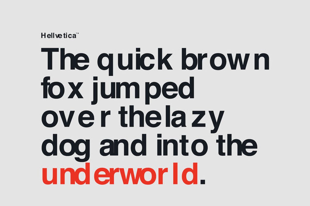 helvetica font documentary