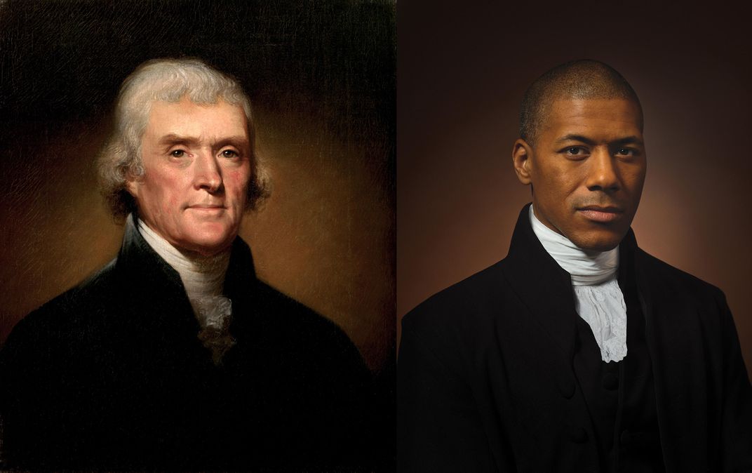 Thomas Jefferson s Great Great Great Great Great Great Grandson Poses for a Presidential Portrait Open Culture