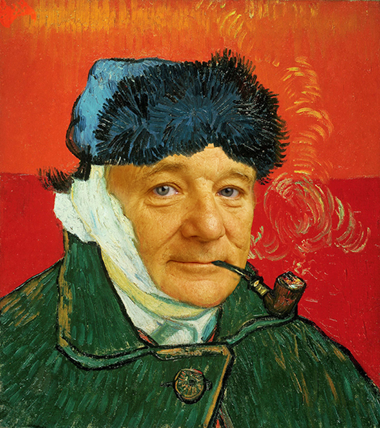 The Face of Bill Murray Adds Some Joy to Classic Paintings Open