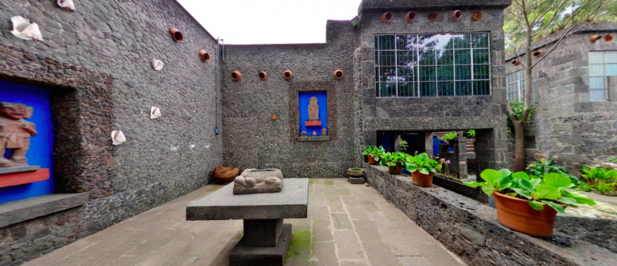 virtual tour frida kahlo casa azul