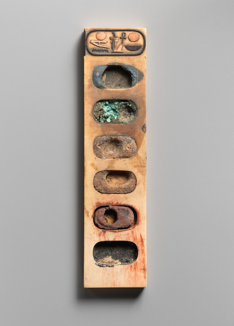 A 3,000-Year-Old Painter's Palette from Ancient Egypt, with Traces of ...