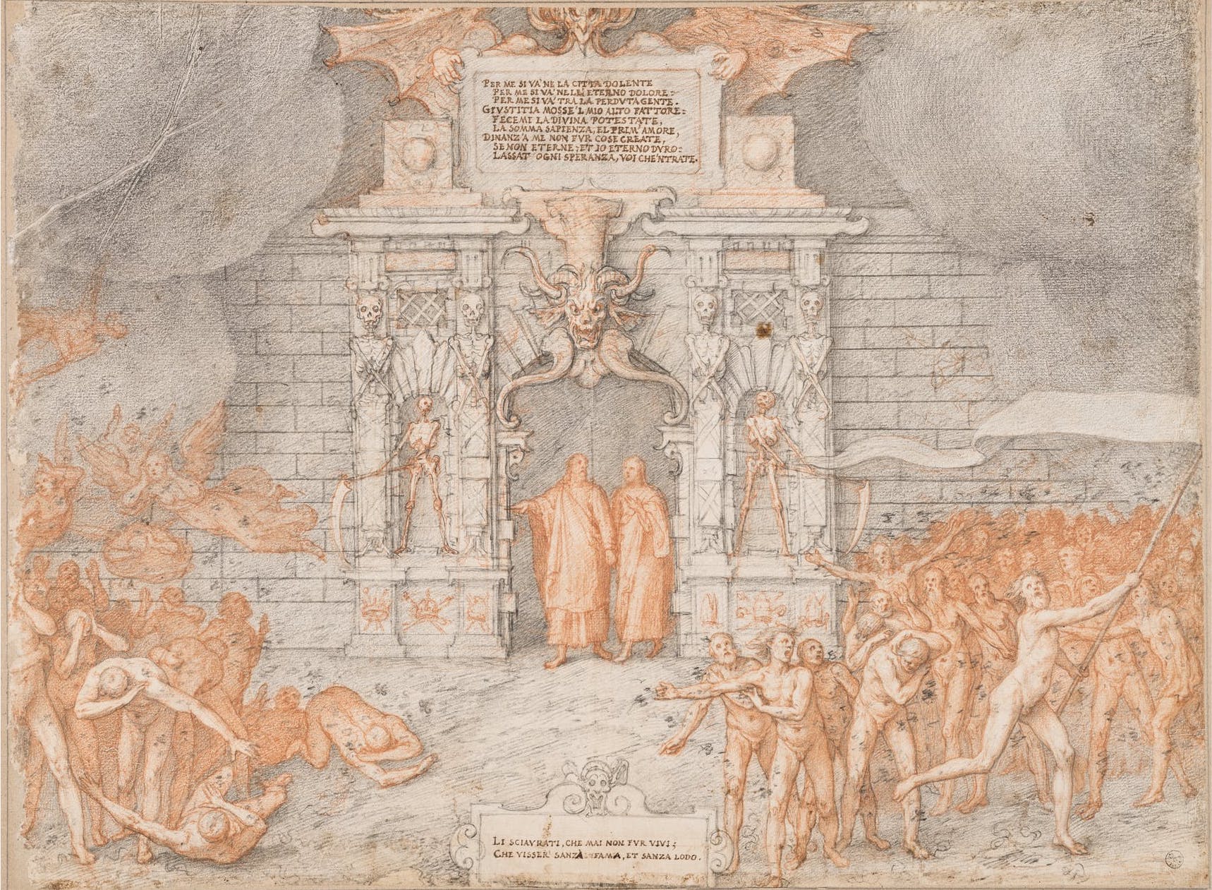 Museum Art Reproductions Inferno, from the Divine Comedy by Dante