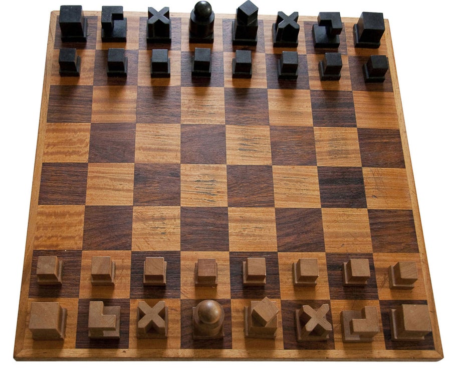 World Chess Set (Home Edition with Bauhaus Board)