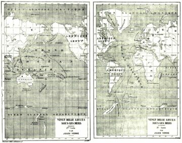 Behold All 42 Maps From Jules Verne S Extraordinary Voyages The Author   Figure1 360x283 