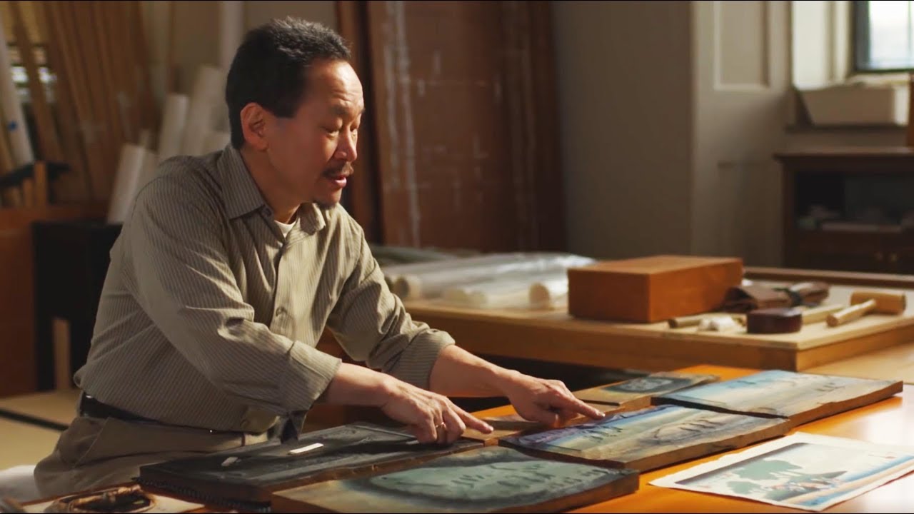 Watch a Master Japanese Printmaker at Work Two Unintentionally