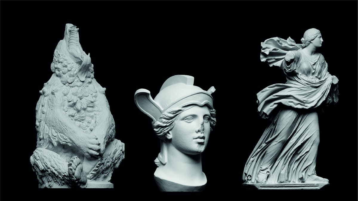 Print Famous Sculptures, Statues & Artworks: Rodin's Thinker, Michelangelo's David More | Open Culture