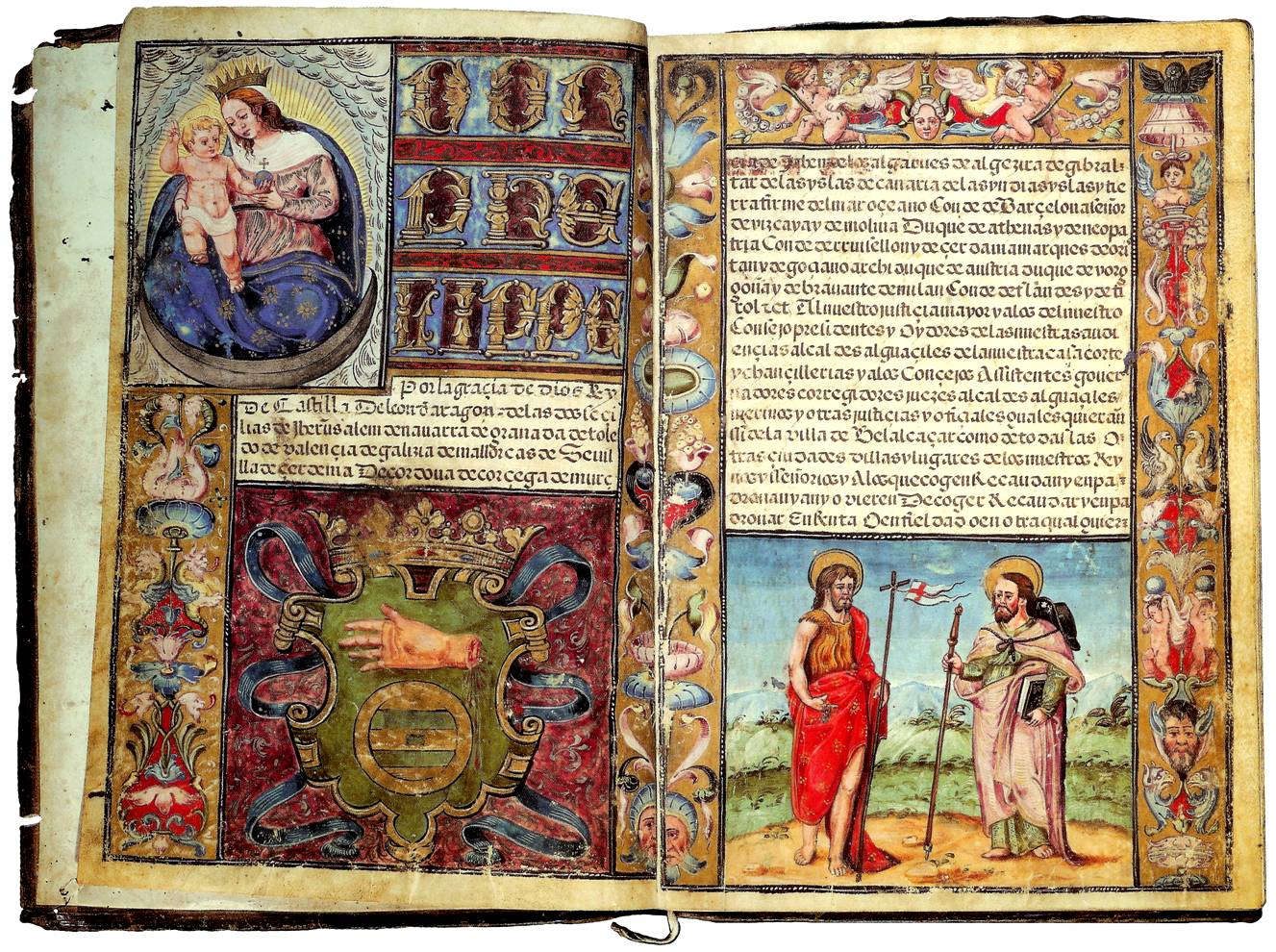 illuminated manuscript middle ages