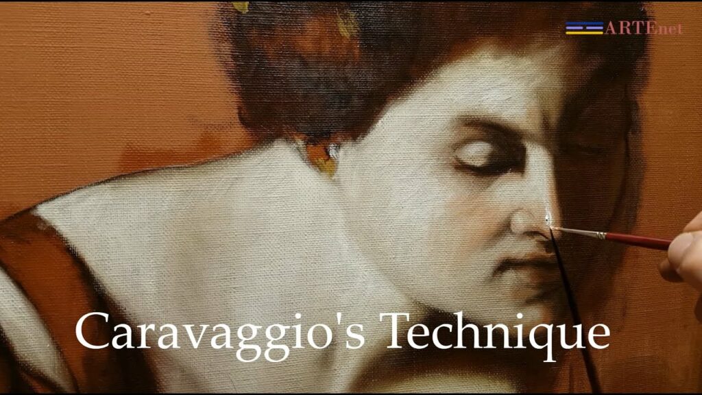 caravaggio reflection painting