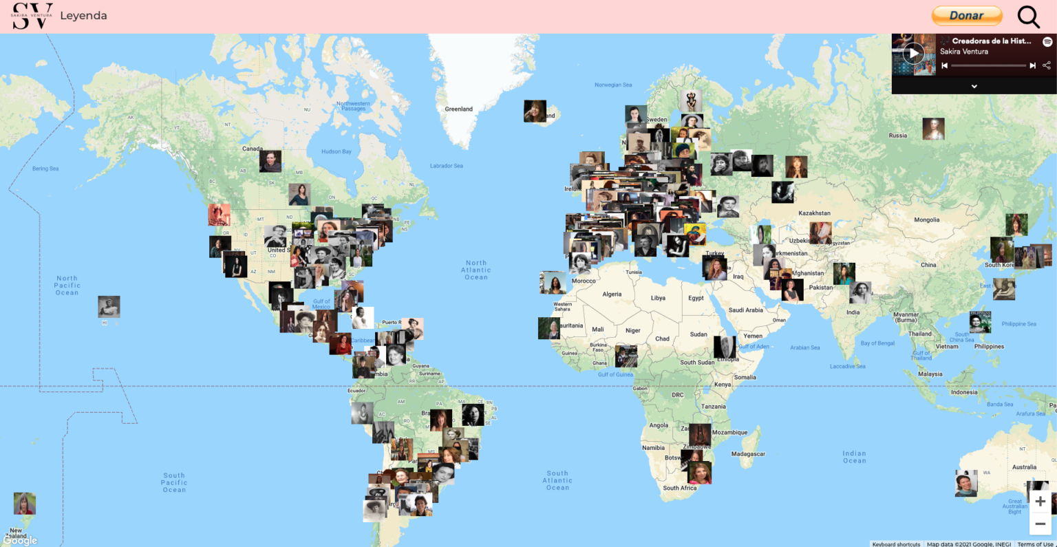 An Interactive Map of 530 Female Composers from Across the Globe Open