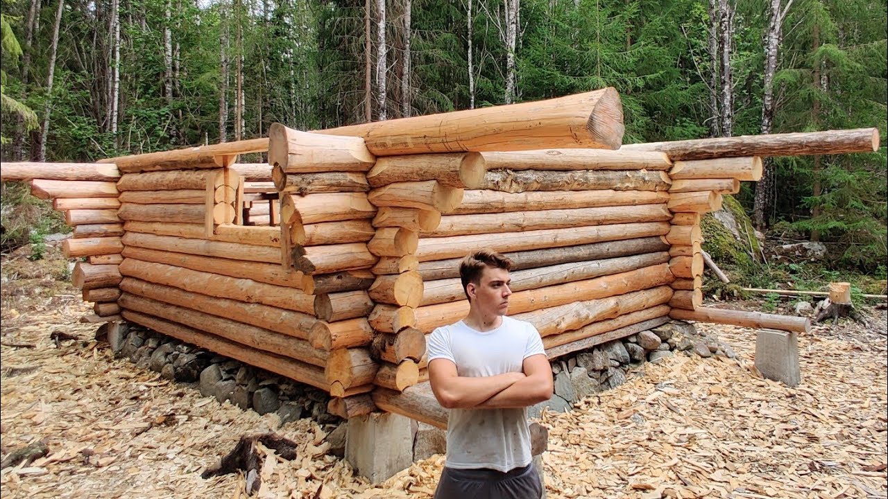 an-18-year-old-spends-a-year-alone-building-a-log-cabin-in-the-swedish