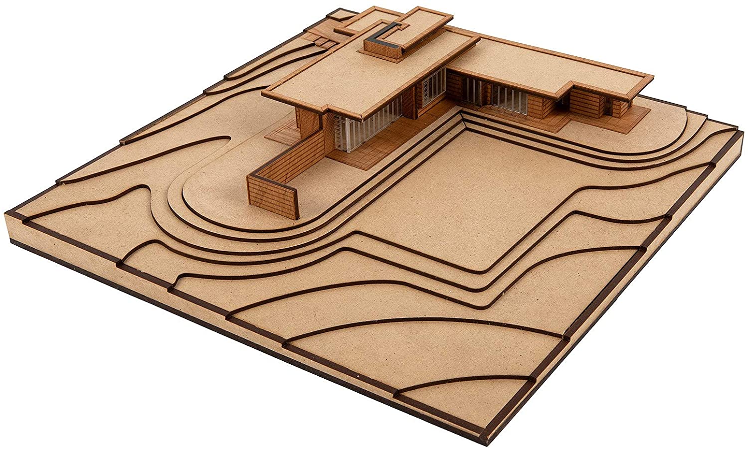 Build Wooden Models of Frank Lloyd Wright's Great Building: The