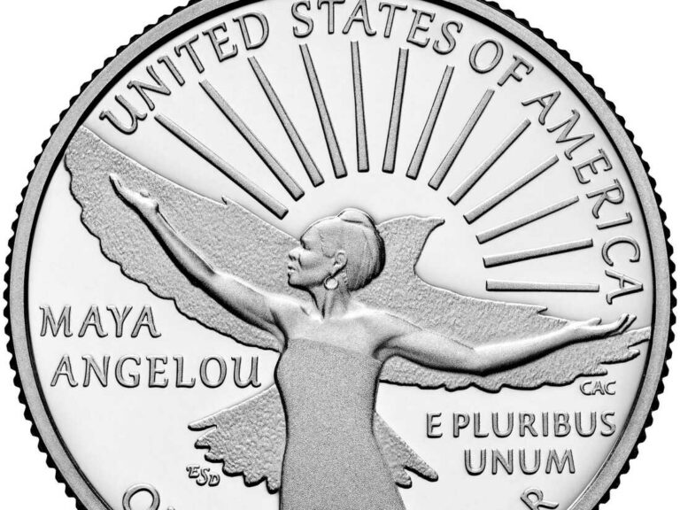 Maya Angelou the First Black Woman Featured on a U.S. Quarter