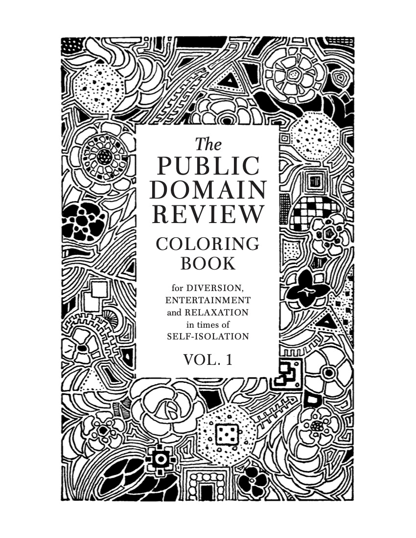 Free Coloring Books from The Public Domain Review: Download & Color Works  by Hokusai, Albrecht Dürer, Harry Clarke, Aubrey Beardsley & More