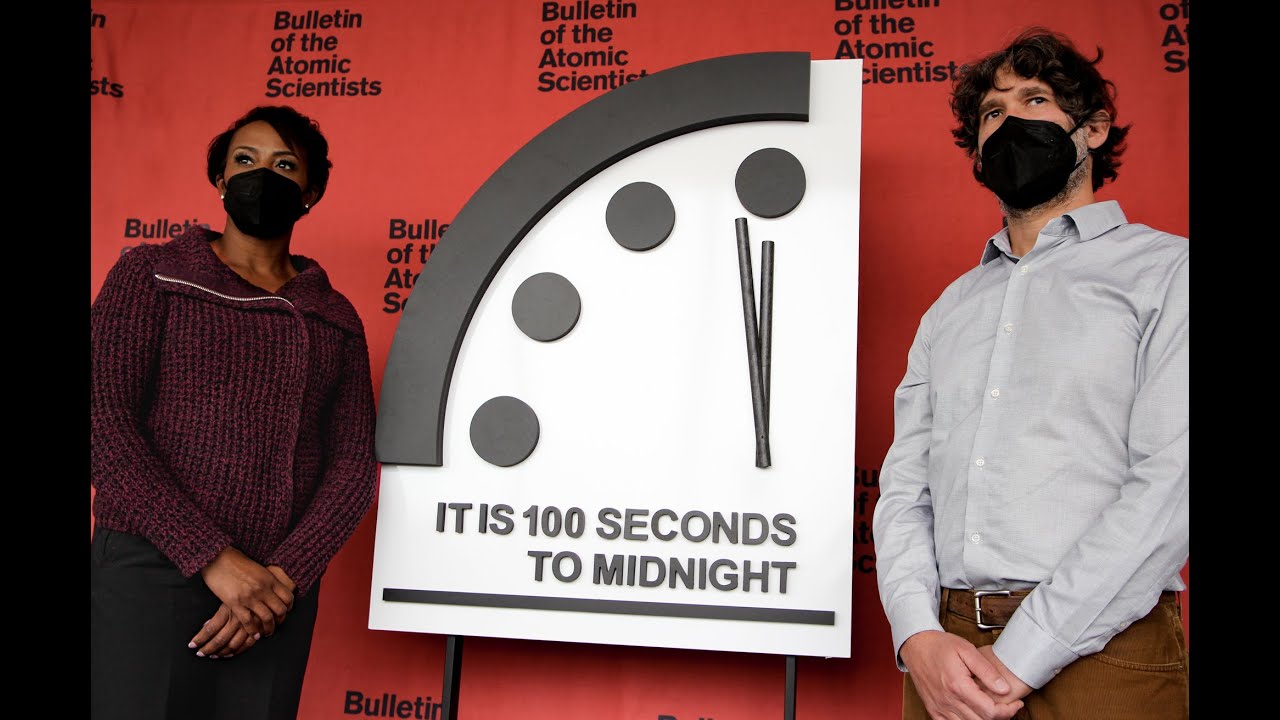 Doomsday Clock: 100 seconds until the end of the world –