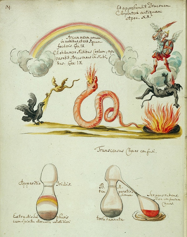 A Gallery of Fantastical Alchemical Drawings Open Culture