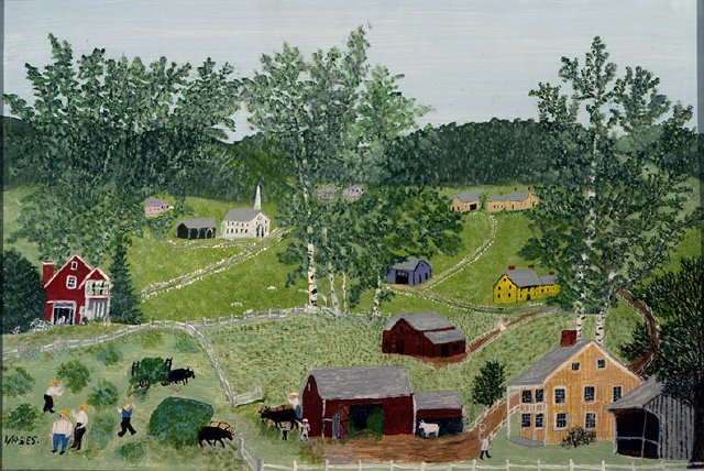 Grandma Moses Started Painting Seriously at Age 77, and Soon Became a  Famous American Artist