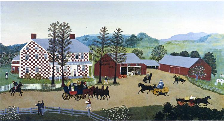 Grandma Moses Started Painting Seriously at Age 77, and Soon Became a  Famous American Artist