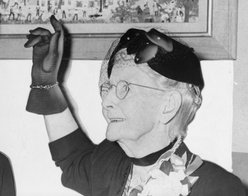 Grandma Moses Began Portray Critically at Age 77, and Quickly Turned a Well-known American Artist