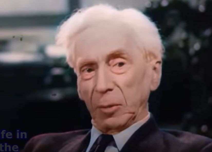 Thinker Bertrand Russell Talks Concerning the Time When His Grandfather Met Napoleon