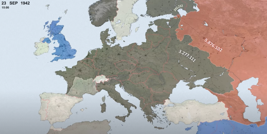 Watch World War II Reveal Day by Day: Animated Maps