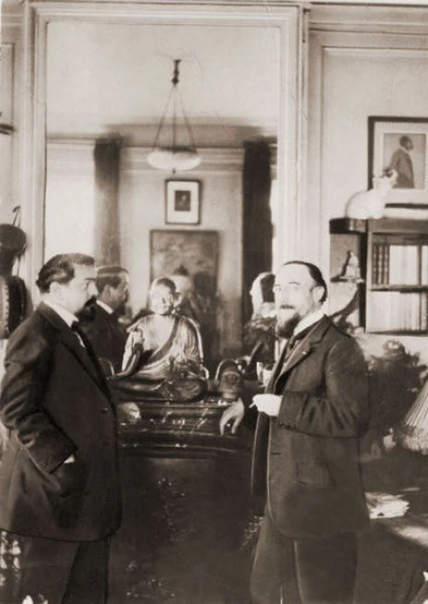 When Erik Satie Took a Picture of Debussy & Stravinsky (June 1910