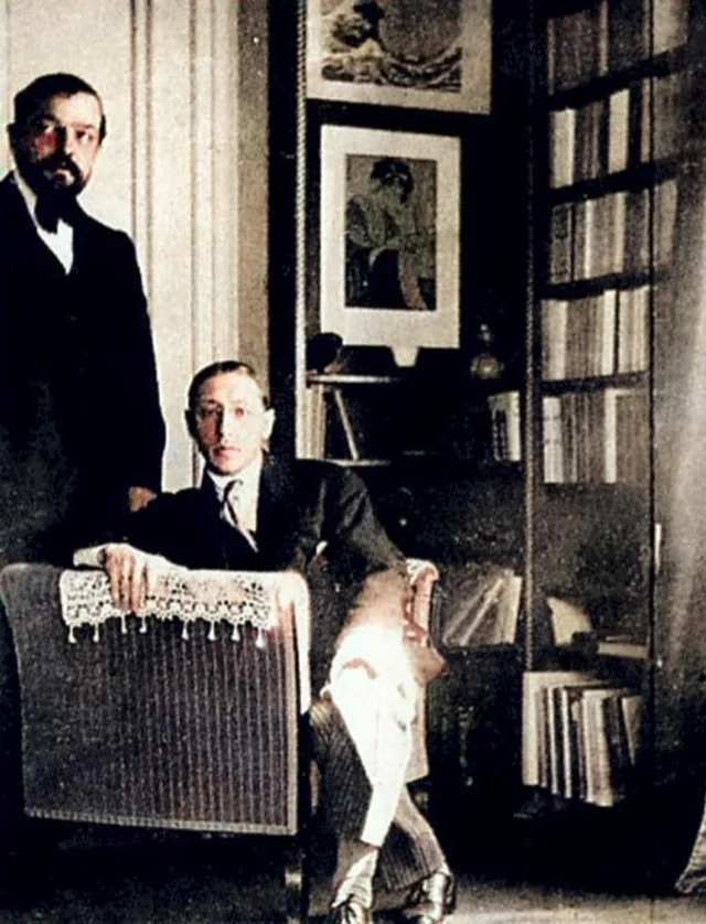 When Erik Satie Took a Picture of Debussy & Stravinsky (June 1910)