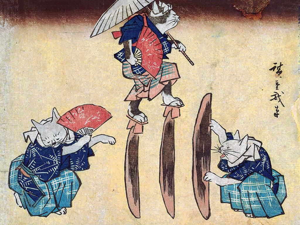 Cats in Japanese Woodblock Prints: How Japan's Favorite Animals