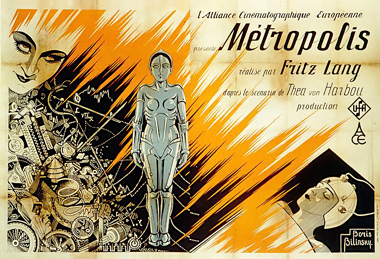 Behold Beautiful Original Movie Posters for Metropolis from France, Sweden, Germany, Japan & Beyond