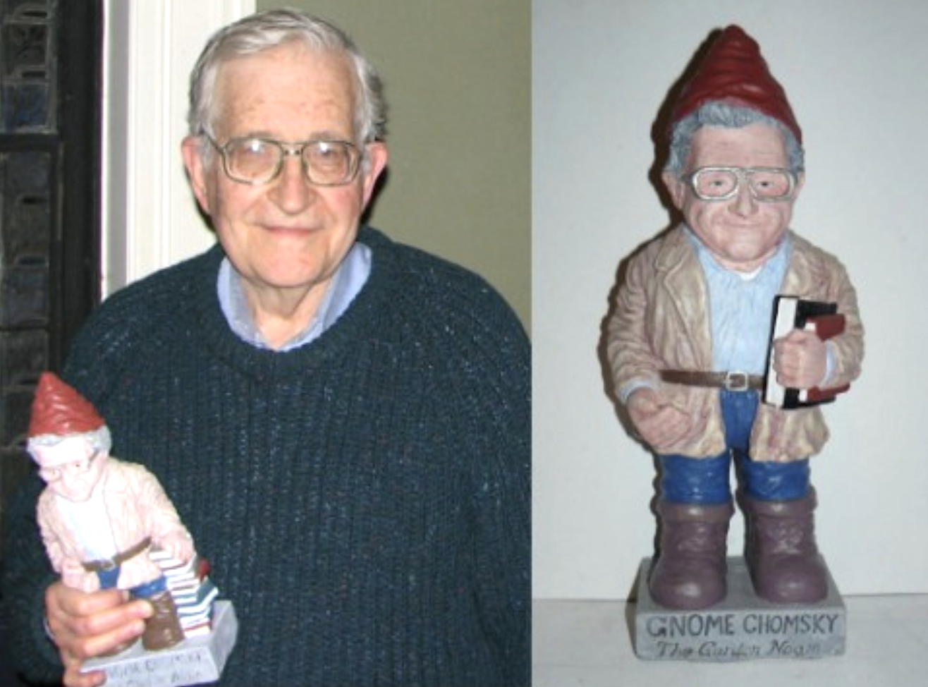 Gnome Chomsky: The Indispensable Ornament for the Thinking Person’s Garden