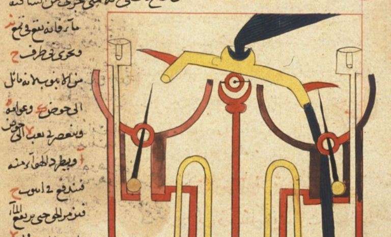 A Medieval Arabic Manuscript Features the Designs for a “Perpetual Flute” and Other Ingenious Mechanical Devices