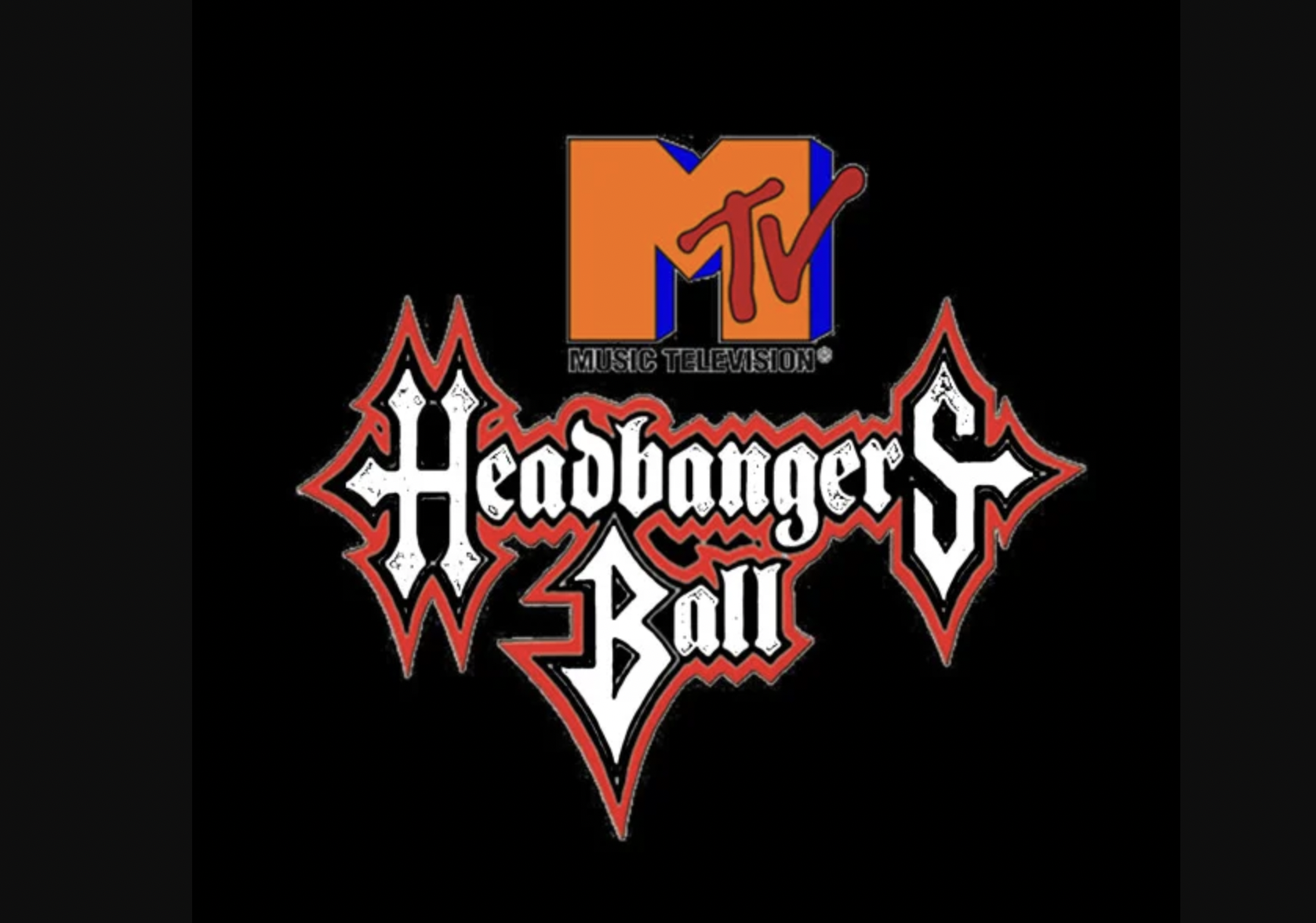 Headbangers Ball Logo  90s memories, 00s nostalgia, Rock n roll art