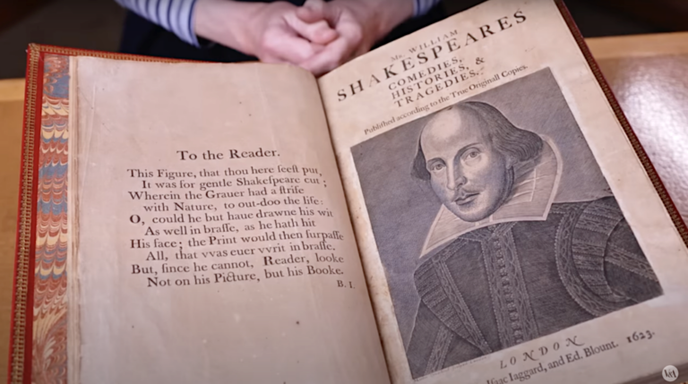 Behold Shakespeare’s First Folio, the First Published Collection of Shakespeare’s Plays, Published 400 Year Ago (1623)