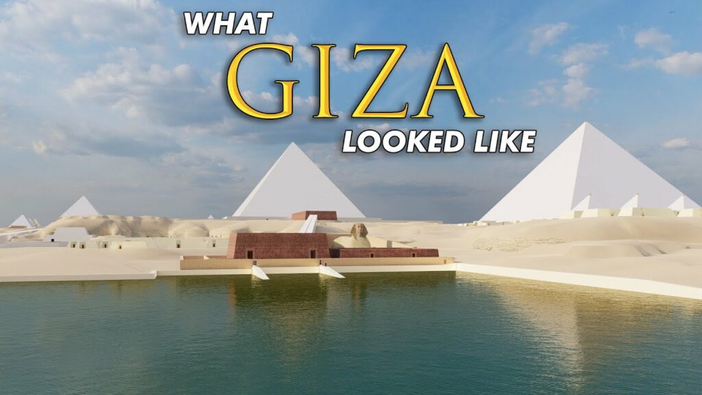 What the Great Pyramids of Giza Originally Looked Like