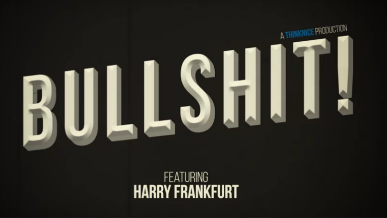How to Spot Bullshit: A Manual by Princeton Philosopher Harry Frankfurt (RIP)