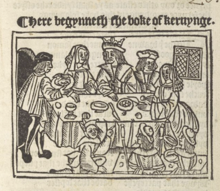 A Creative List of Meat Carving Terms from the Middle Ages: “Splaye that Breme,” “Splatte that Pyke” & More