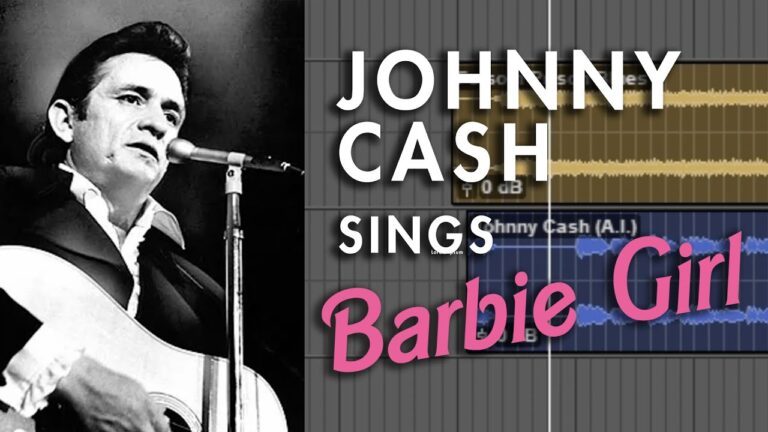 Johnny Cash Sings “Barbie Girl” in the Style of “Folsom Prison Blues” … with a Little Help from A.I.