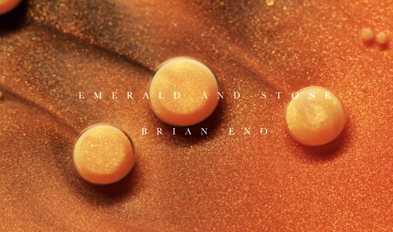 A Mesmerizing Music Video for Brian Eno’s “Emerald and Stone” Made with Paint, Soap & Water