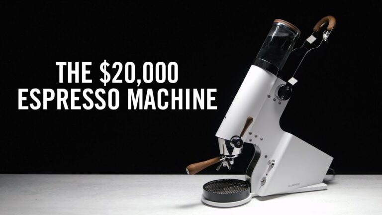 Coffee Connoisseur James Hoffmann Reviews a $20,000 Espresso Maker