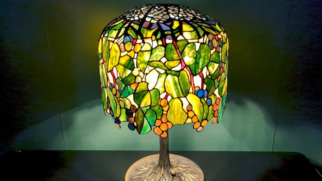 A Look Inside the Labor-Intensive Process of Making a Tiffany-Style Lamp