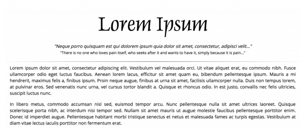 Lorem ipsum