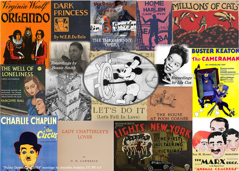 What’s Entering the Public Domain in 2024: Enjoy Classic Works by Virginia Woolf, Charlie Chaplin, Buster Keaton, D. H. Lawrence, Bertolt Brecht & More