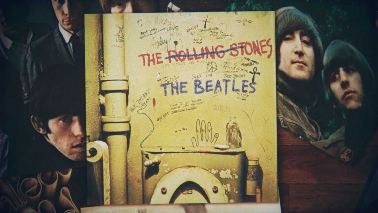 The Beatles Versus the Stones: An Animated Battle of the Bands