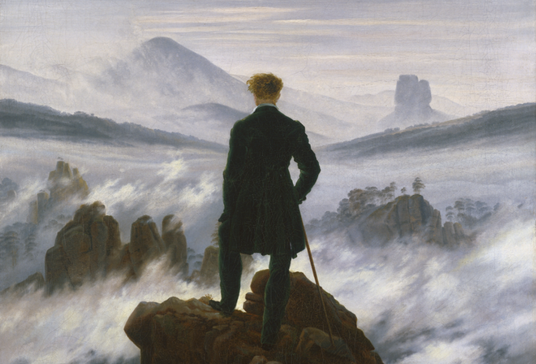Why Caspar David Friedrich’s Painting Wanderer Above the Sea of Fog (1818) a Romantic Masterpiece, Evoking the Power of the Sublime